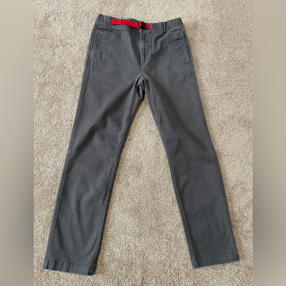 Topo Designs Men’s Gray Mountain Ripstop Pant Size Medium